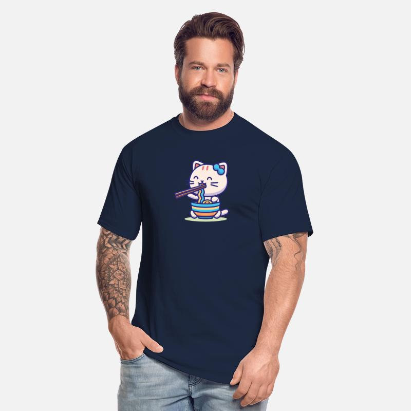 cat eating spaghetti 1