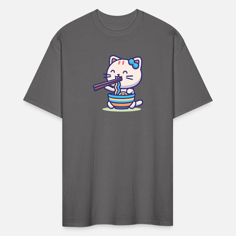 cat eating spaghetti 1