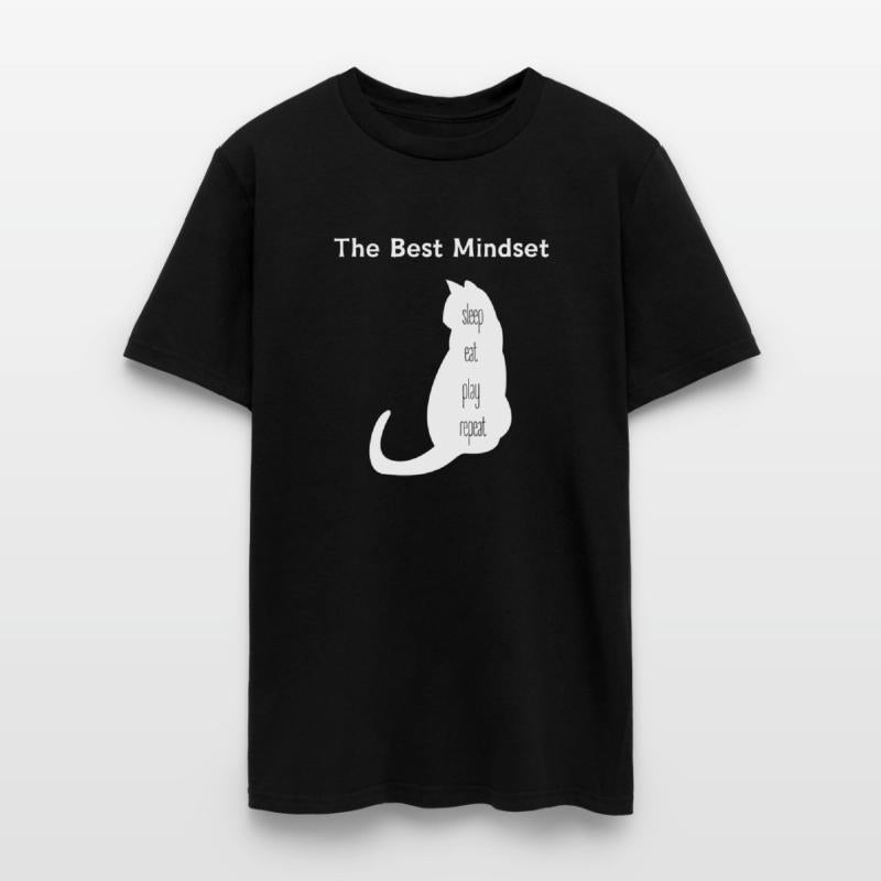 Cat's Life Mantra: Sleep, Eat, Play, Repeat Tee