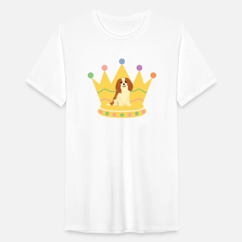 Cavalier King Charles Spaniel And Crown