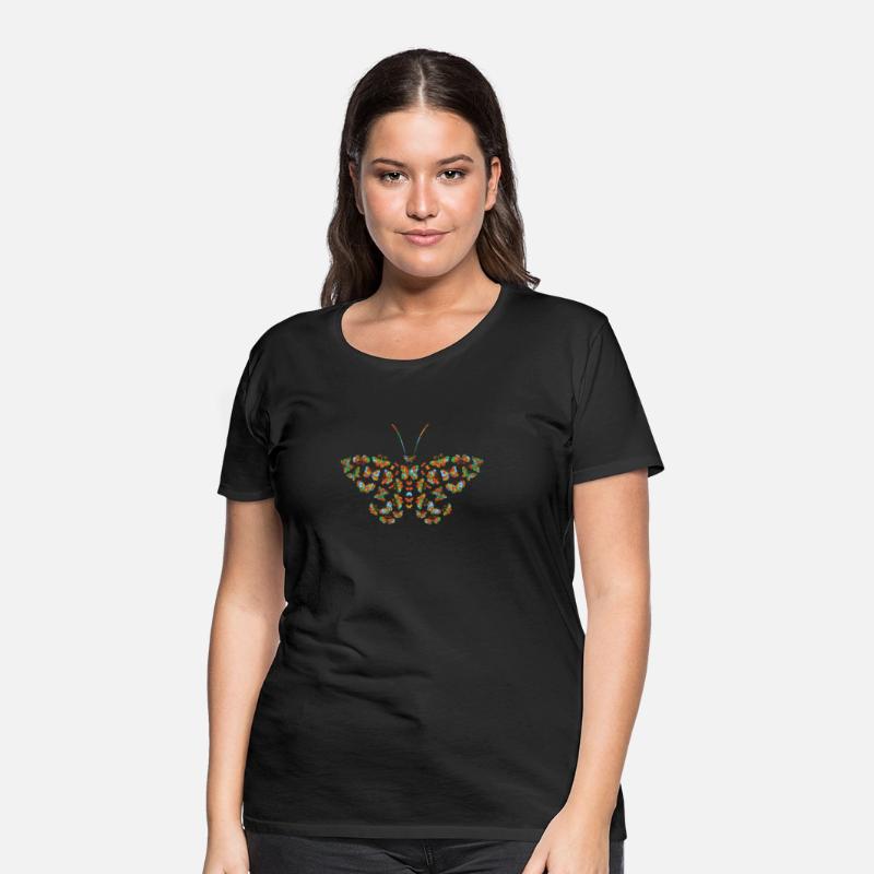 Celestial Stained Glass Butterfly Mystical Night