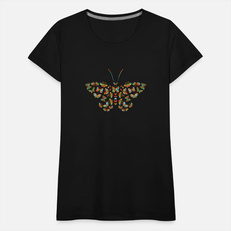 Celestial Stained Glass Butterfly Mystical Night