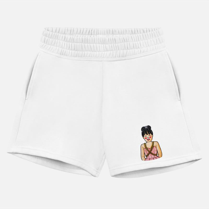 Charming Girl with Braided Hair Design