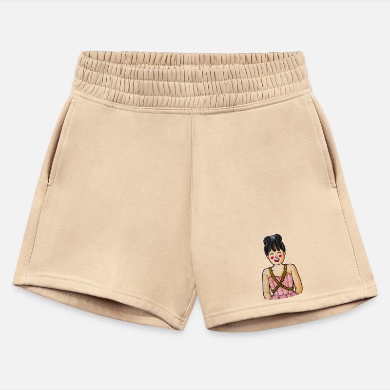 Charming Girl with Braided Hair Design