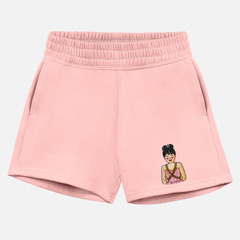 Charming Girl with Braided Hair Design