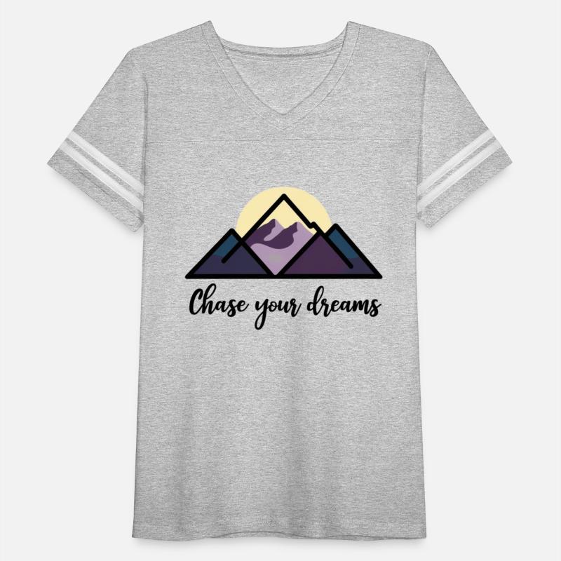Chase Your Dreams Minimalist Mountain