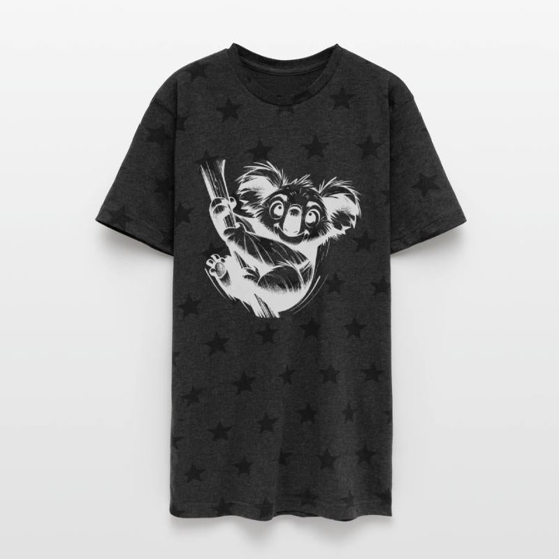 Cheeky Kids Tree Koala Pencil Drawing