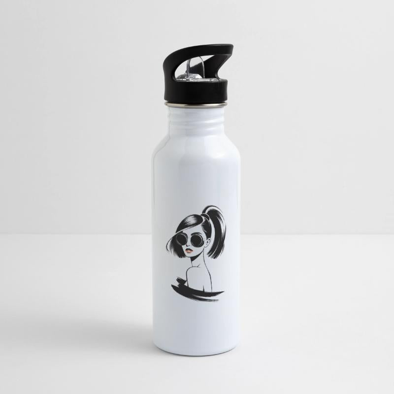 Chic Retro Sunglasses Fashion Illustration