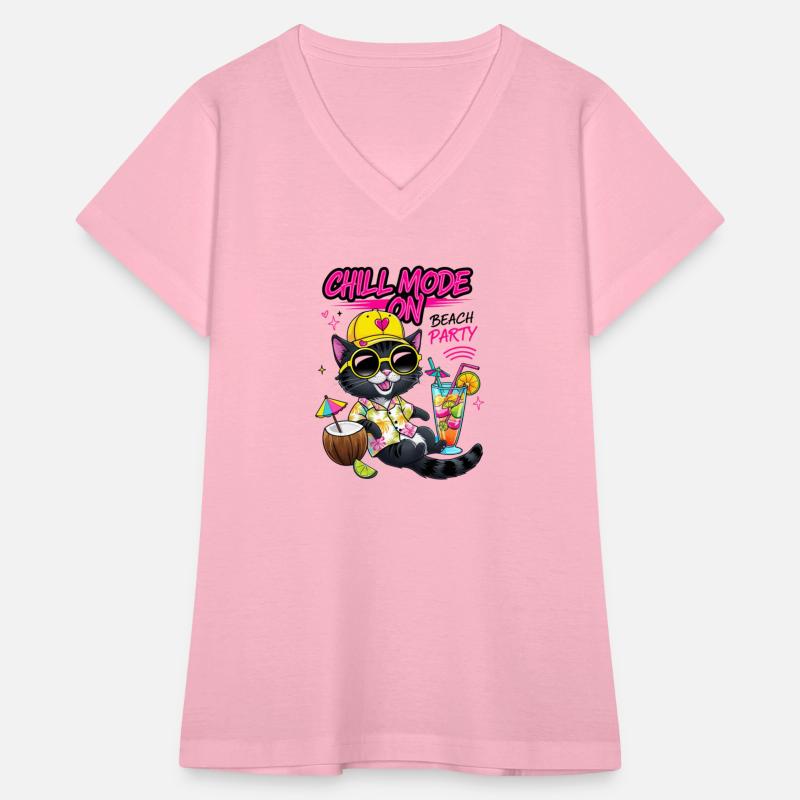 Chill Mode On – Cool Cat Beach Party Vibes