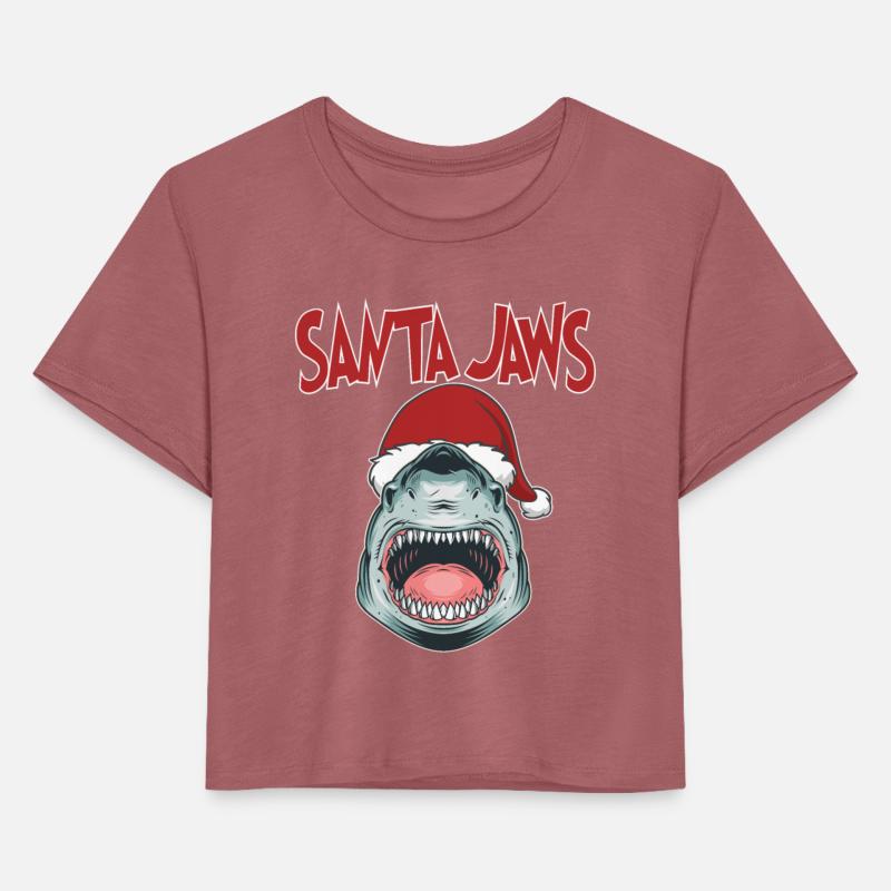 Chistmas Season Santa Jaws Sharks