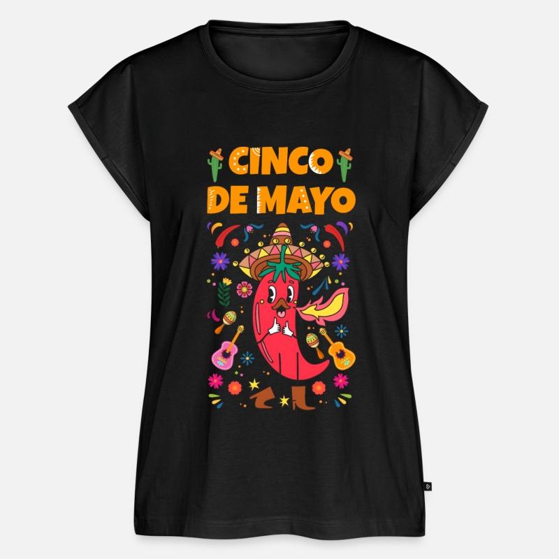 Cinco De Mayo with chili pepper and cactus lover