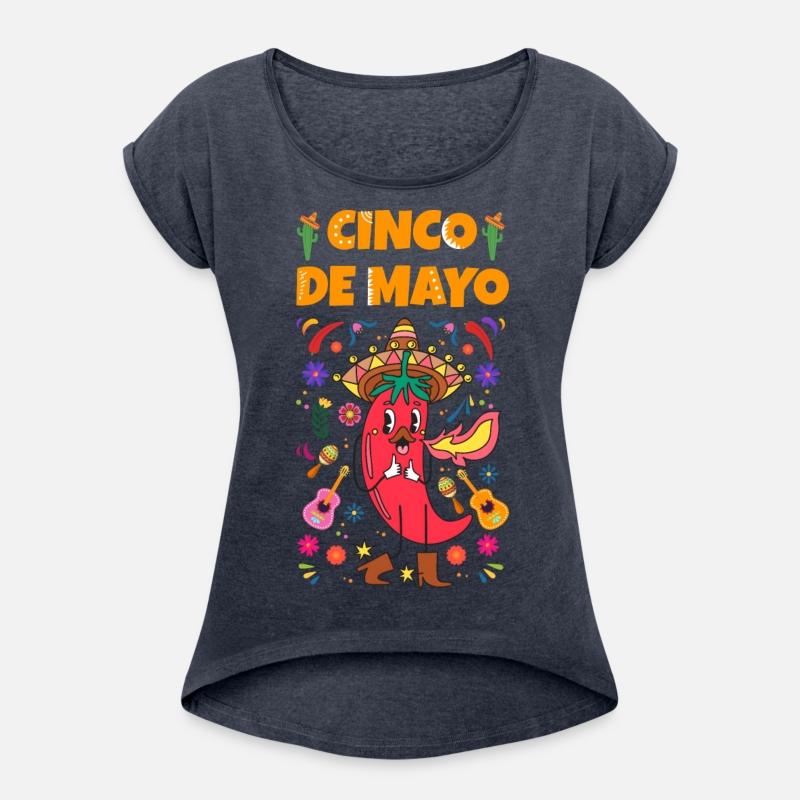 Cinco De Mayo with chili pepper and cactus lover