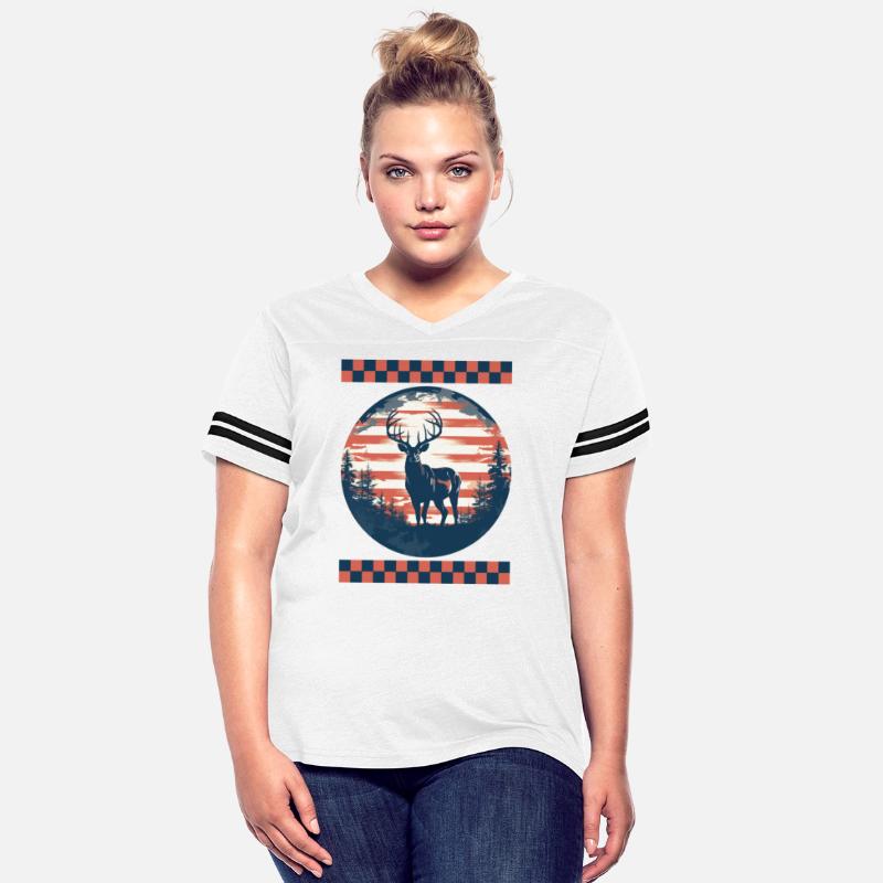 Circular American Flag Arrows Pointing Forest