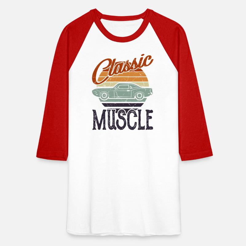 Classic Muscle Car Design Men Vintage Car