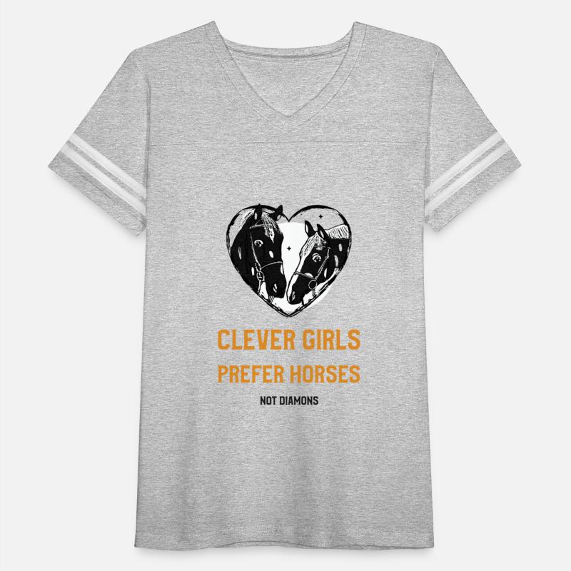 Clever girls prefer horses not diamonds