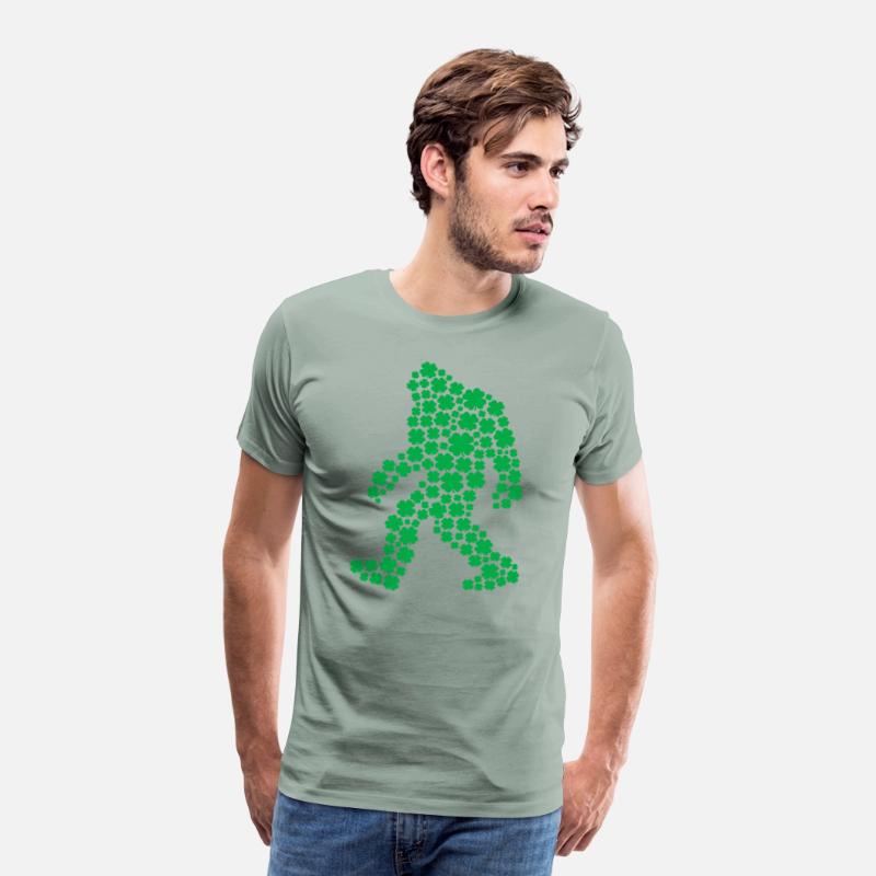 Clover Bigfoot St Patrick's Day Boys Shamrock