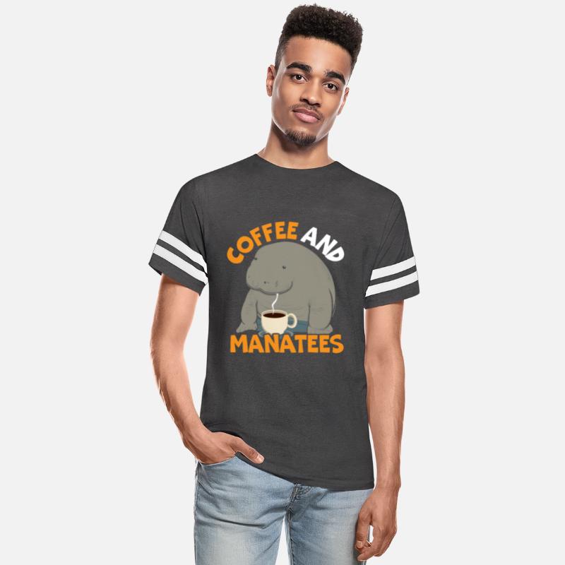 Coffee And Manatees Animal Sea Cow Manatee Lover