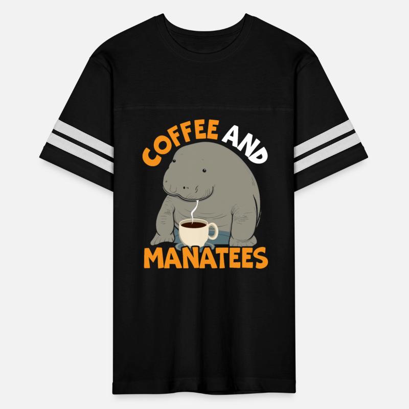 Coffee And Manatees Animal Sea Cow Manatee Lover