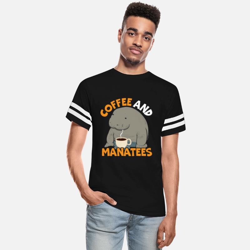 Coffee And Manatees Animal Sea Cow Manatee Lover