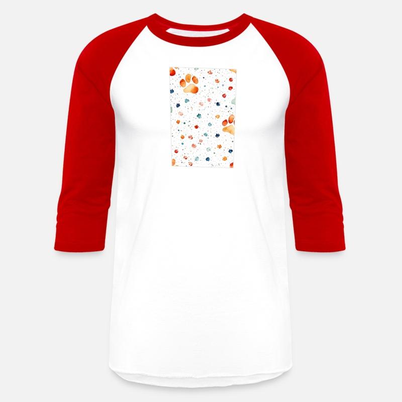 Colorful Cat Paws Artistic Expression on Canvas