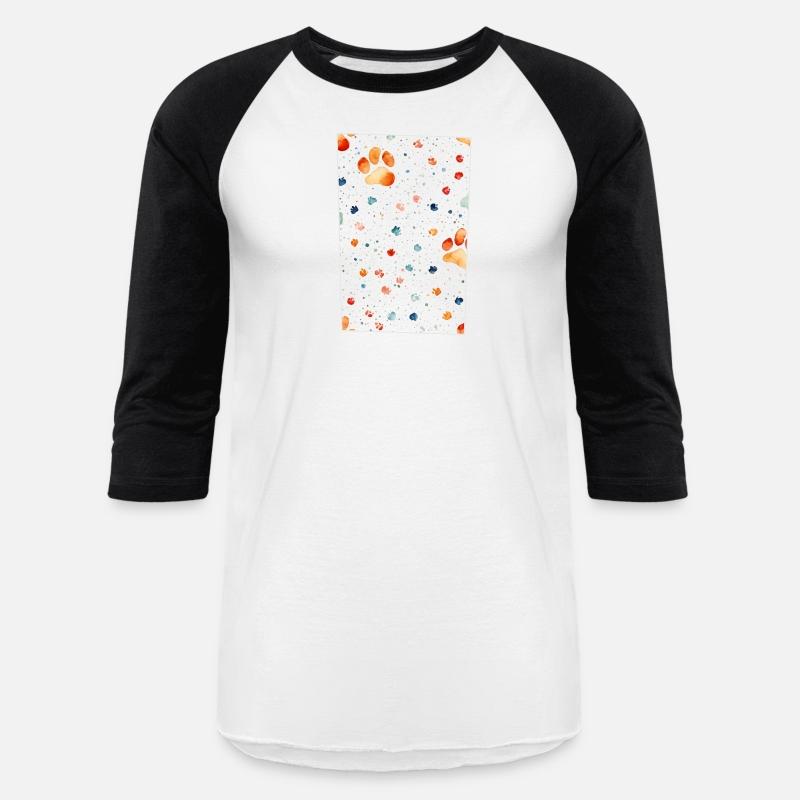 Colorful Cat Paws Artistic Expression on Canvas