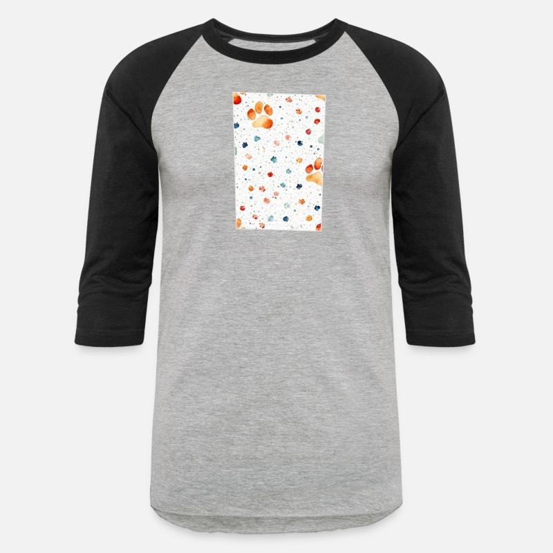 Colorful Cat Paws Artistic Expression on Canvas