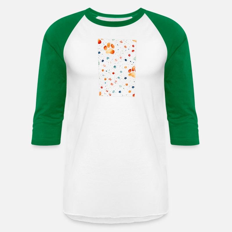 Colorful Cat Paws Artistic Expression on Canvas