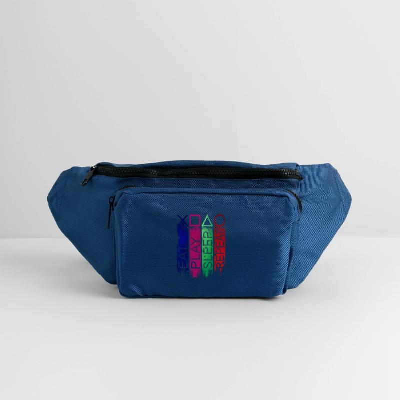 Colorful Gaming Controllers Silhouette