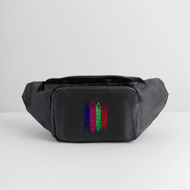 Colorful Gaming Controllers Silhouette