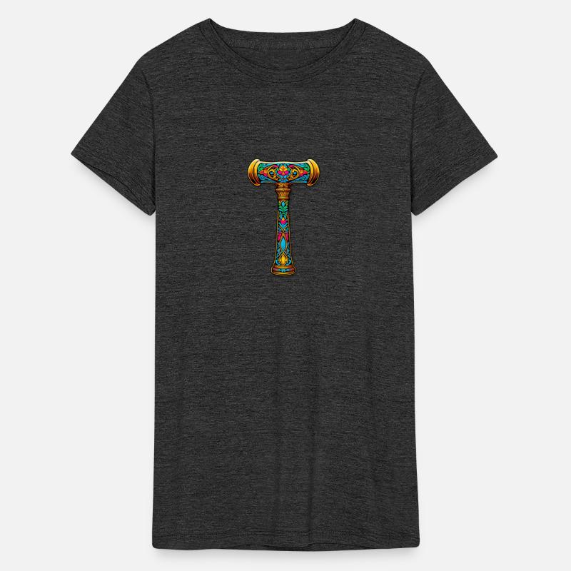 Colorful Ornate Hammer Design Art
