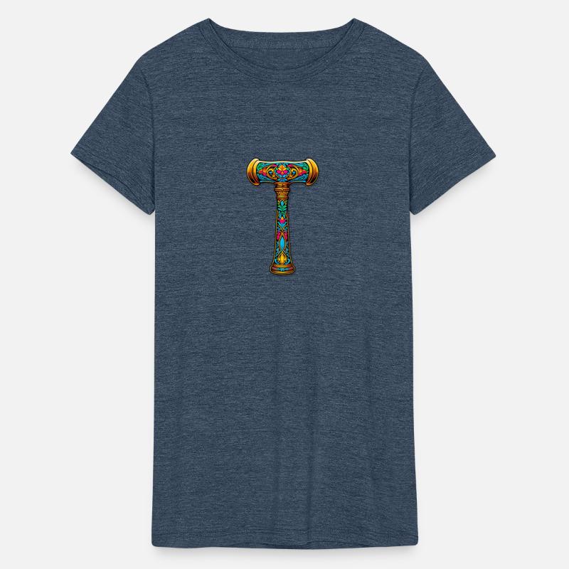 Colorful Ornate Hammer Design Art