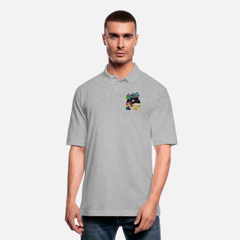 Colorful School Days Illustration