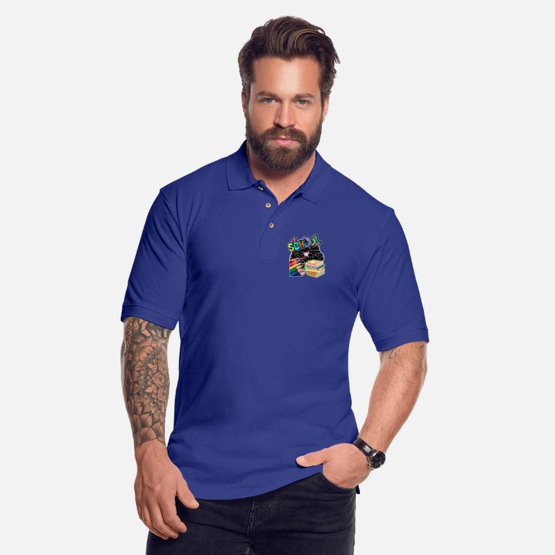 Colorful School Days Illustration