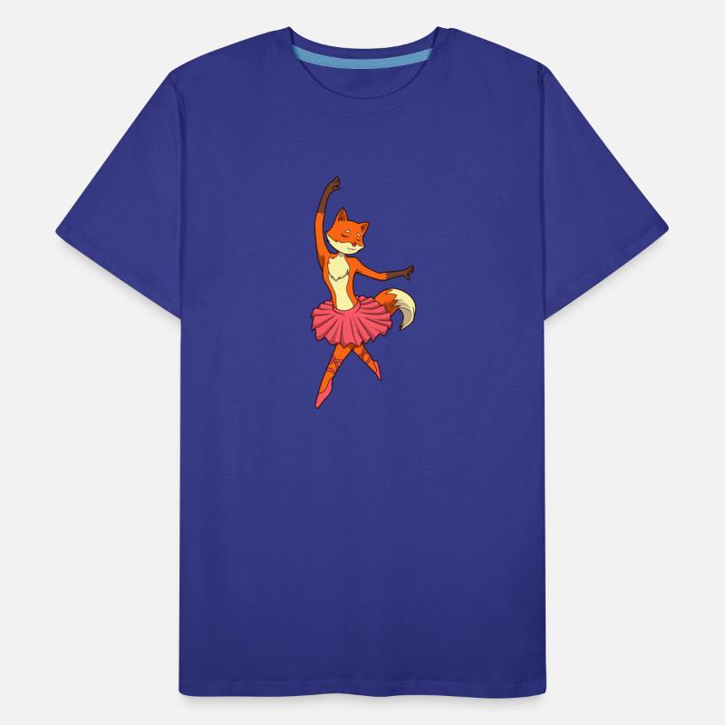 Comic Fox Dances Ballet Ballerina