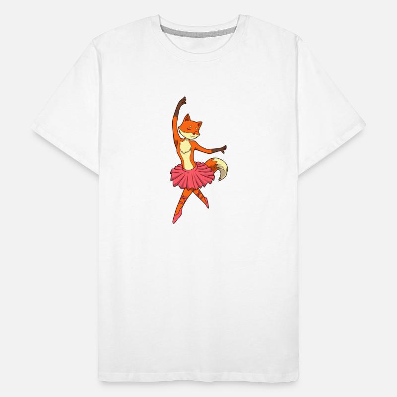 Comic Fox Dances Ballet Ballerina