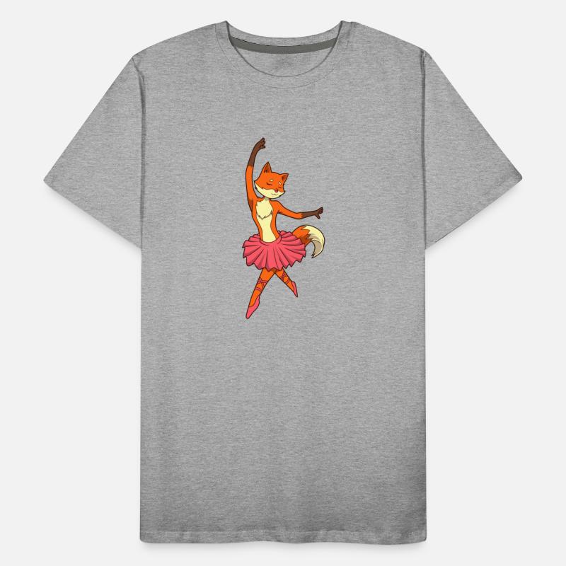 Comic Fox Dances Ballet Ballerina