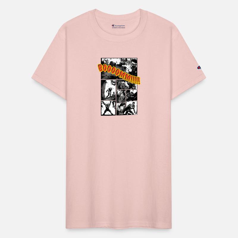 Comic page of super hero magazine