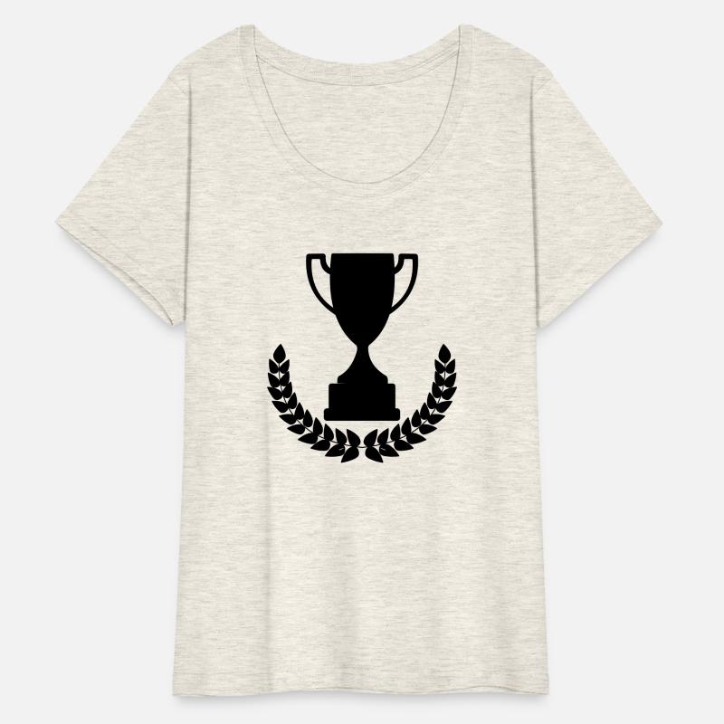 Competition cup in laurel wreath