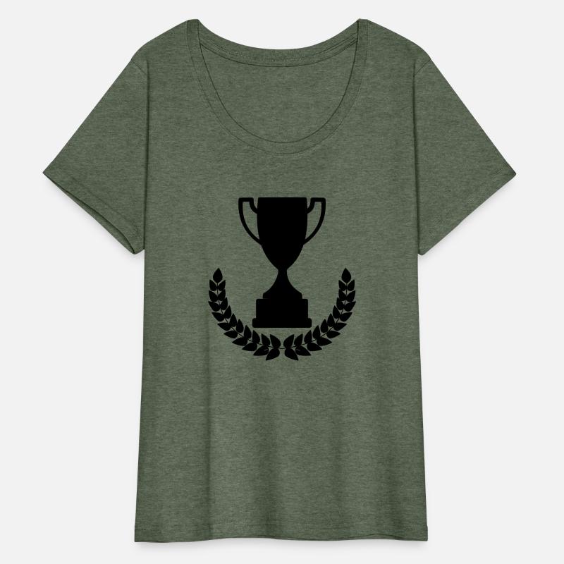 Competition cup in laurel wreath