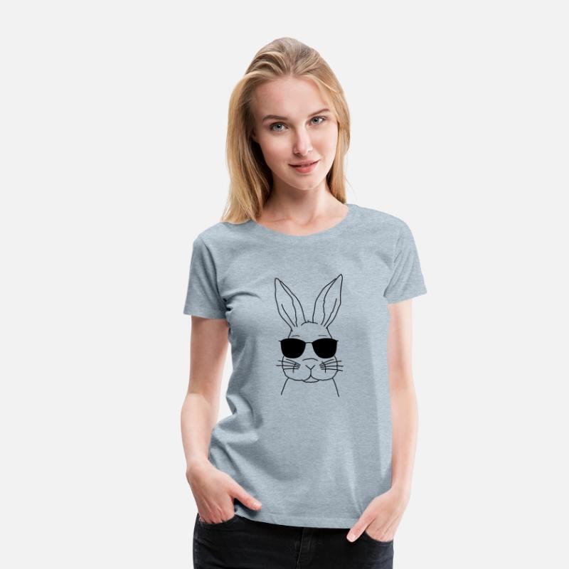 Cool bunny rabbit with sunglasses