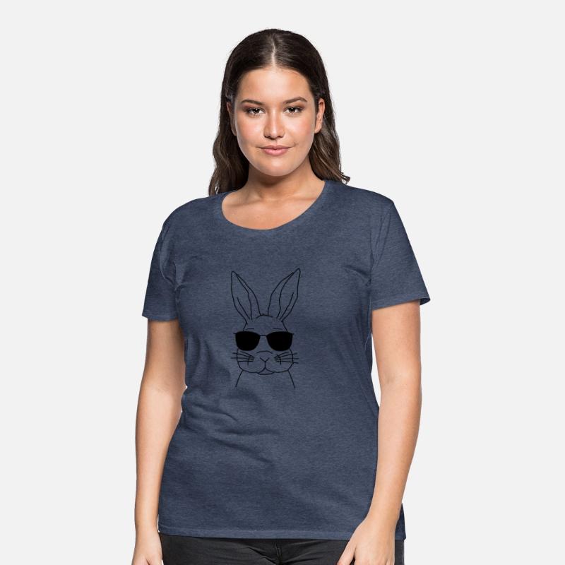 Cool bunny rabbit with sunglasses