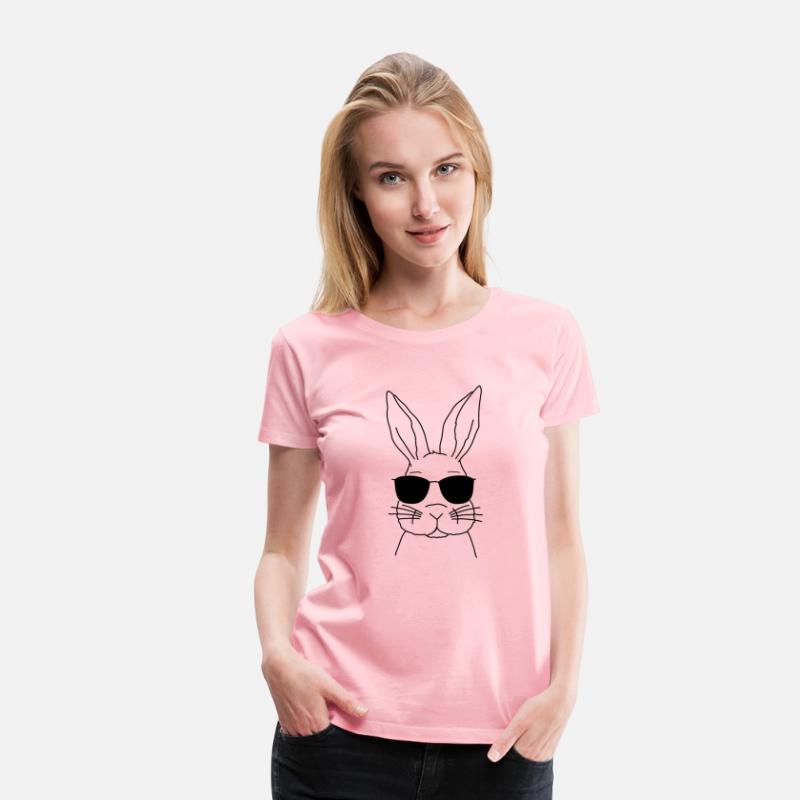Cool bunny rabbit with sunglasses