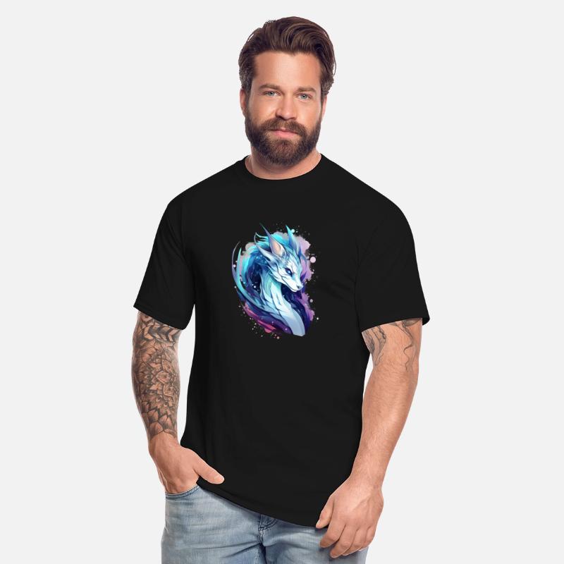 Cool Colorful Galaxy Dragon
