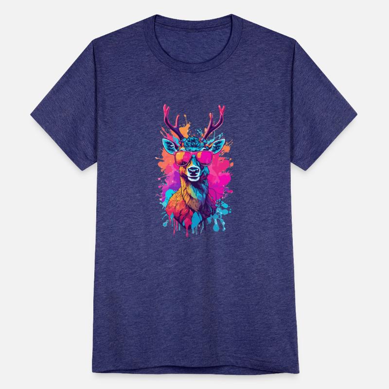 Cool Deer With Sunglasses Splash