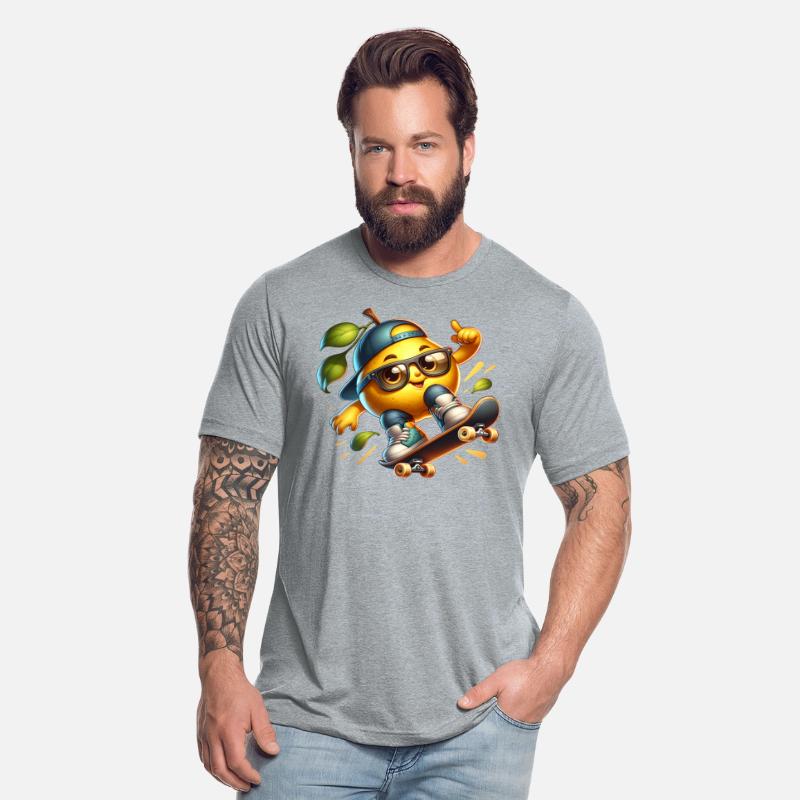 Cool Orange Skater – Fun Fruit with Urban Street S