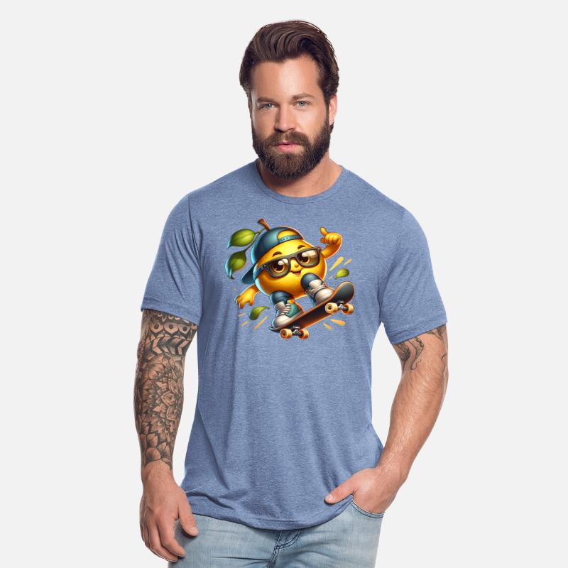 Cool Orange Skater – Fun Fruit with Urban Street S