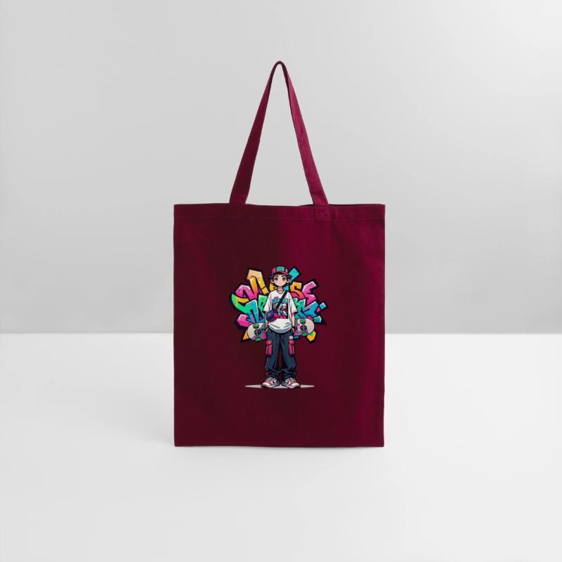 Cool Skate Kid: Trendy Streetwear Illustration