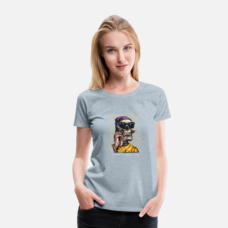 Cool Skeleton Streetwear - Young & Cool Skull Art