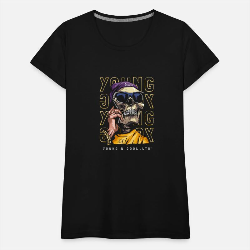 Cool Skeleton Streetwear - Young & Cool Skull Art