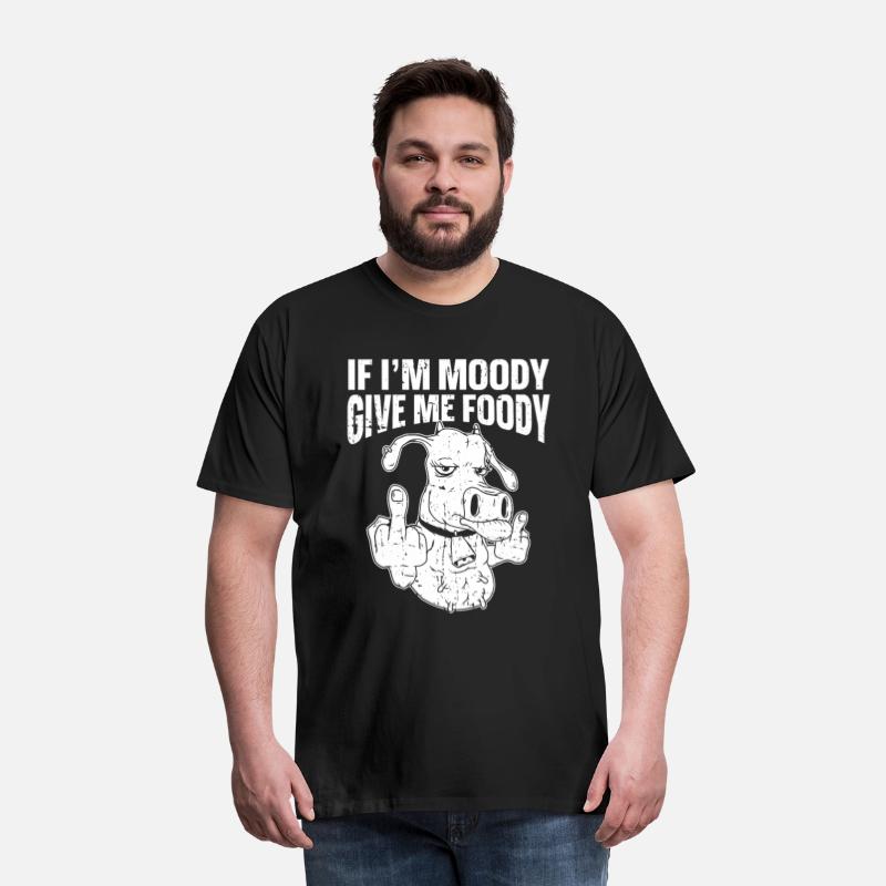 Cow Cattle Funny If Im Moody Give Me Foody